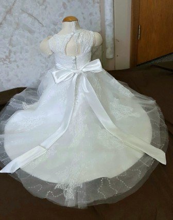 Baby wedding flower girl dress